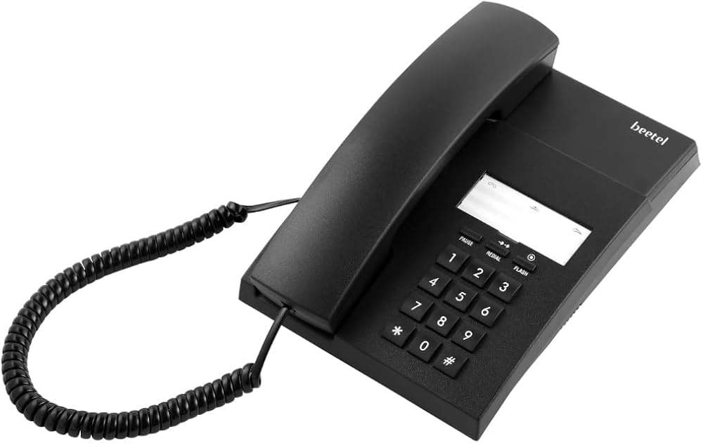 Téléphone Analogique Beetel B80 Noir